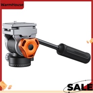 11lb/5kg Load Video Fluid Head Tripod Head Silky-Smooth Stable Camera Fluid Heads for     Camera