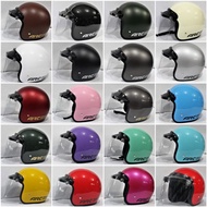 Helm Bogo ARC Polos KACA DATAR BENING/CLEAR Dewasa Pria Dan Wanita