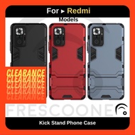 CLEARANCE | Hard Case for Redmi Note 10S 10 Pro / 9 9S Pro Max 8 K30 K20 Pro IRONMAN Kick Stand Shoc
