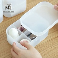 Opaque Cosmetic & Jewelry Storage Box | Aesthetic Cosmetic & Jewelry Organizer | Neat & Practical St