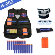 【COD】KIDS TACTICAL OUTDOOR VEST HOLDER KIT CHILDREN GAME GUNS ACCESSORIES TOYS FOR NERF N-STRIKE ELI