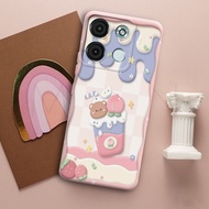 Kaikana Casing Itel A60 / Itel A60s Fashion Image Cool Mobile Phone Case, Case hp, TPU Mobile Phone 