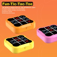 TIC-TAC-TOE Bolt Chess Puzzle Toys Electronic Portable Family Handheld Board Game Chess Toys
