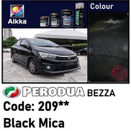 PERODUA Bezza  Black Mica 209** Crystal /Aikka Oem Factory Colour
