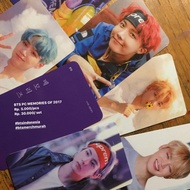 Bts MEMORIES OF 2017 UNOFFICIAL PHOTOCARD FACE PHOTO COLLECTION