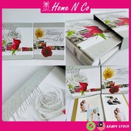 The Gift Photo Album(8R/A4) Gambar Album Duit Penghantaran Buku Mas Film Album Cover Photo Album Wit