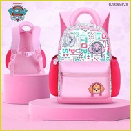 YB PAW Patrol Chase Skye Backpack for 3-5Y Student Large Capacity Lightweight Printing Cute Cartoon Children Schoolbag