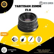 Lens 7ARTISANS 25MM F1.8 LUMIX/FUJIFILM/EOS M