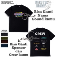 Kaos CREW SOUND SYSTEM DESIGN Your Own - KAOS SOUND SYSTEM - KAOS OPERATOR SOUND SYSTEM INDONESIA - 