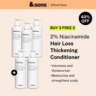 [2.2 Exclusive] Buy 3, Free 2 andSons Hair Loss Thickening Conditioner (200ml)