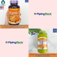 วิตามินซี Vitamin C 1000mg with Bioflavonoids &amp; Rose Hips 100 or 250 Coated Caplets - PipingRock