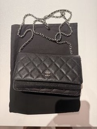 Chanel WOC 荔枝皮 全套齊單