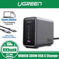 UGREEN 300W USB C Charger, Nexode GaN 5 Ports Charging, 140W Max Single Port PD3.1 Fast Charger