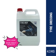 Wax Silikon Tayar 4.3KG DESANS (DS 118) | Gilap Tayar & Bampar Hitam | Terus dari Kilang