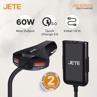 Quick Charger Car 3.0 & Smart IQ Technology JETE JX2 60W