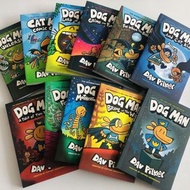 $280/1-17 free sf locker 🟥🟥🟥付款🤝520好評🤝 了！mtr trade😛Dog Man神探狗狗的冒險11冊 平裝繪本漫畫故事書支持小達人點讀