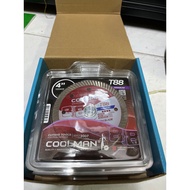 Coolman T88 105mm 4” Cured concrete ,Granite,burnt clay brick and Roof tiles cutting disc