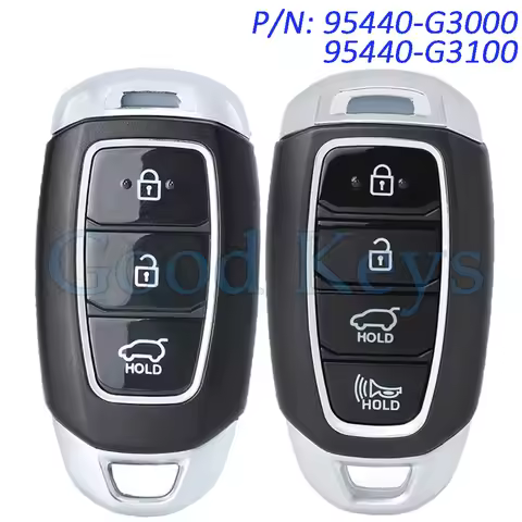 KEYECU 95440-G3100 for Hyundai Elantra GT I30 2017 2018 2019 2020 95440-G3000 Smart Remote Key Fob 4