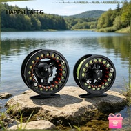 HAPPYLEAF Fly Reel Combo, Large Arbor Aluminum Fly Fishing Reel, Durable WF Floating Fly Line Backin