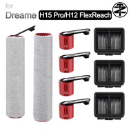 Dreame H12 FlexReach / H15 Pro Wet Dry Vacuum Accessories:roller brush,filter,brush,holder