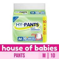 Hy-Pants Adult Underwear Medium 10s - ADULT UNDERWEAR
