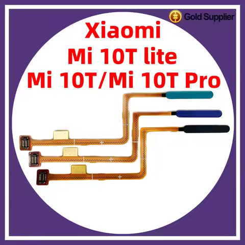 Original For Xiaomi Mi 10T lite Mi 10T Mi 10T pro Fingerprint Sensor Scanner Touch ID Connect Mother