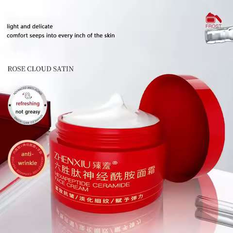 Hexapeptide ceramide cream Moisturizing repair barrier anti-wrinkle tighten skin whitening moisturiz