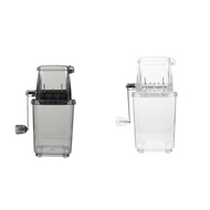 (TNAQ) 2L Ice Crusher Shaver Portable Hand Crank Ice Machine for Home Ice Ice Chip Ice Manual