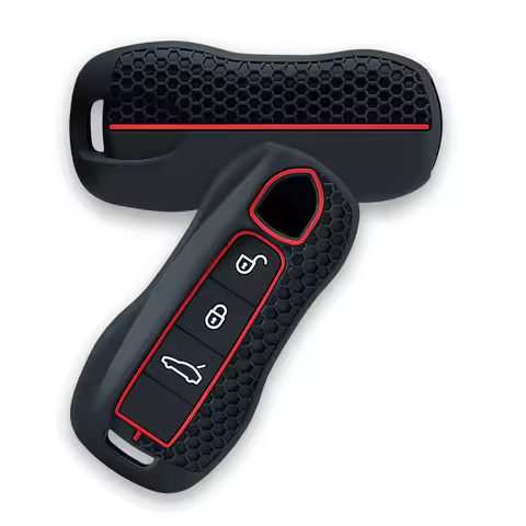 Silicone Car Remote Key Case FOB for Porsche Cayenne 958 911 Lepin 996 Macan Boxster Panamera 997 94