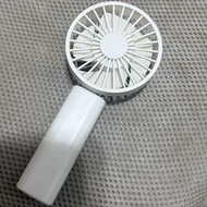 Muji White Portable Handheld Mini Fan 無印手持風扇仔