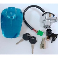 4 wires Motorcycle Ignition Switch Lock Key Fuel Tank Cap Fuel Gas Cap Tank Cover Lock For Suzuki GZ