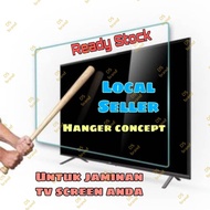 Acrylic TV Screen & Monitor / Led / Lcd / Smart Tv Protector Concept Hanger.