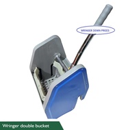 Wringer Double Bucket Downpress Plastic - Floor Mop Wringer - Wringer Downpress
