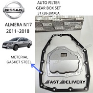 【ACM】NISSAN ALMERA N17 AUTO FILTER GEAR BOX SET 31728-3MX0A