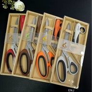 [1 Set/ 2 in 1box] Gunting Tailor/ Gunting Kain Jahit/ Gunting Benang/ Tailoring Scissors/ Yarn Scis