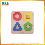 USL - MasterKidz - Shape Matching Board – Fun Educational Toy for Learning Shapes and Spatial Awaren
