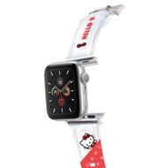 【Hong Man】三麗鷗系列 Apple Watch PVC錶帶 點點Hello Kitty