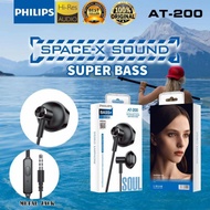 FG HEADSET HANDSFREE PHILIPS AT-200 STEREO EARPHONE IRON AT200 FRAGILE