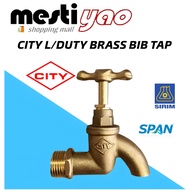 1/2" CITY BRAND LIGHT DUTY BRASS BIB TAP/KEPALA PAIP Brass Bib Tap Water Tap
