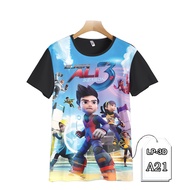 Ejen Ali Clothes Children's and Adult's Clothes Cartoon TV Animation LP3D-A21 Fashion
