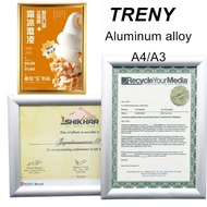 Snap Frame Clip Frame A3 A4 Poster Size Aluminium Wall Mounted Photo Picture Frame