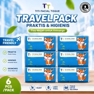 TITI TRAVELPACK TISSUE 60 PACKS OF 6 PACKS