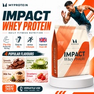 （Free Gift） | Myprotein Impact Whey Protein 1KG / 2KG – High Protein Whey for Muscle & Recovery | 4 