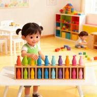Fun Bottle Guessing Game, Children's Color Memory Matching Toys Beverage, L0u5