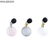 XINLEENCX Glass Perfume Bottle 100ml Vintage Empty Bottle Crystal Bottle Cosmetics Refillable Bottle