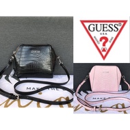 JV9 New arrival Guess sling bag 1206055 ( 2 Colors Available-black )