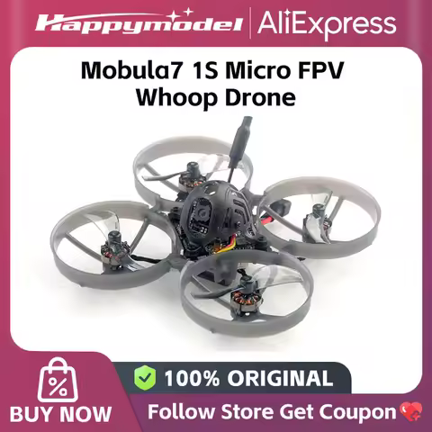 Happymodel Mobula7 Mobula 7 1S 75mm Micro FPV Whoop RC FPV Racing Drone with 5.8G Openvtx 400mW VTX 
