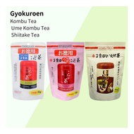 Gyokuroen kelp tea, plum konbu tea, shiitake tea 【Direct from Japan】