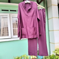 Baju Melayu Jakel XL Maroon Preloved
