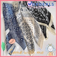 OKDEALS Women's Silk Scarf - Small 70x70cm Printed Fashion Accessory